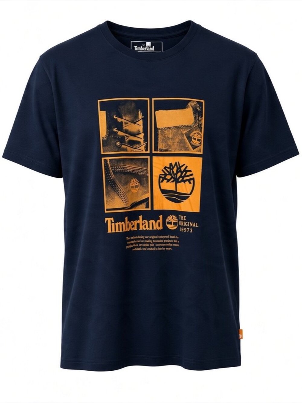 Timberland NEW Black T Shirt Men's XL 100% Cotton Casual Gorpcore Outdoor Hiking